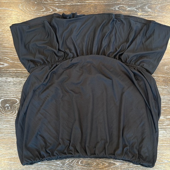 NWT Anthropologie Tiered Strapless Flounce Bubble Tube Top Women’s Black Size M - Picture 14 of 14